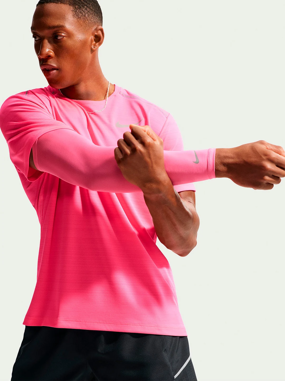 SHORT DEPORTIVO HOMBRE NIKE NEGRO MILER - 3