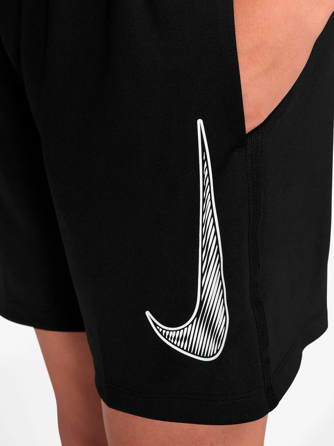 SHORT DEPORTIVO NIÑO NIKE NEGRO MULTI - 3