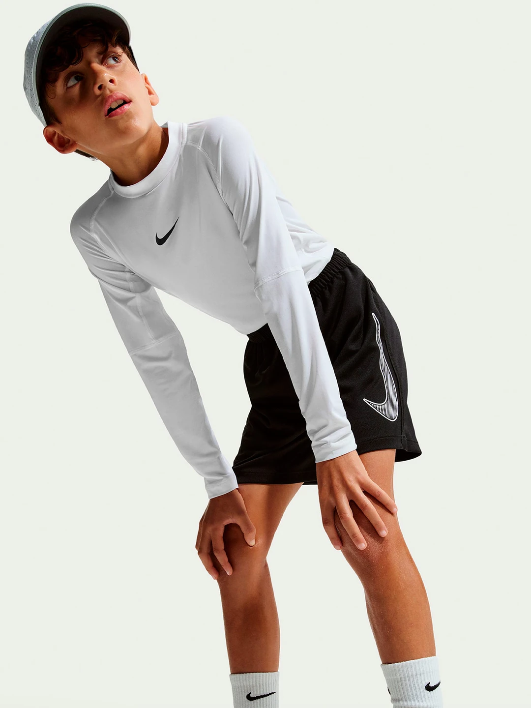 SHORT DEPORTIVO NIÑO NIKE NEGRO MULTI - 5