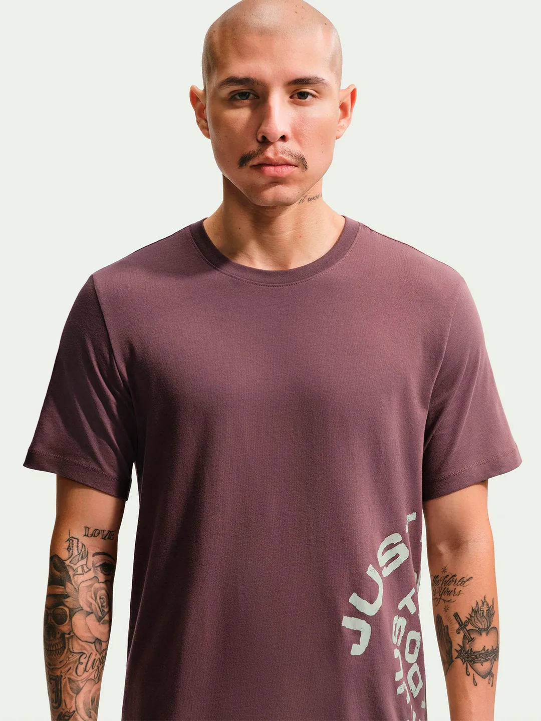 CAMISETA DEPORTIVA HOMBRE NIKE MORADO SPORTSWEAR - 4