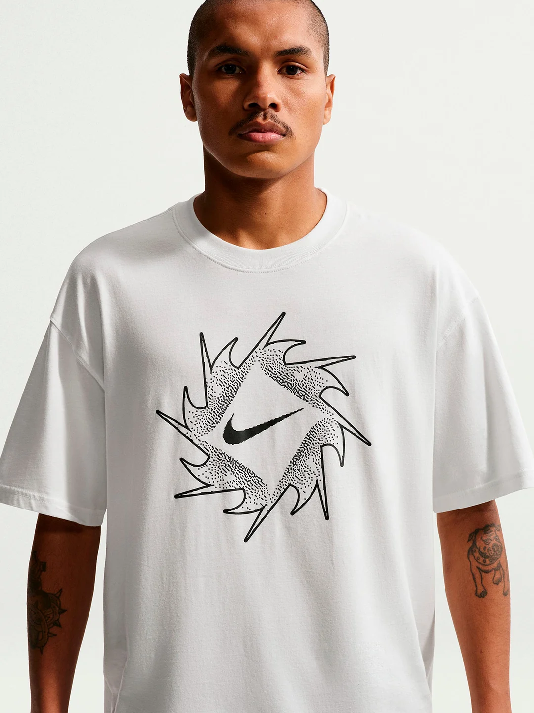 CAMISETA DEPORTIVA HOMBRE NIKE BLANCO SPORTSWEAR - 4