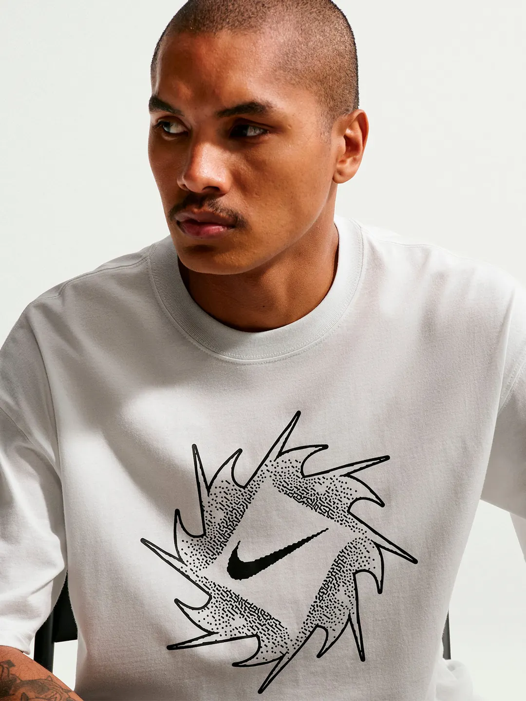 CAMISETA DEPORTIVA HOMBRE NIKE BLANCO SPORTSWEAR - 3