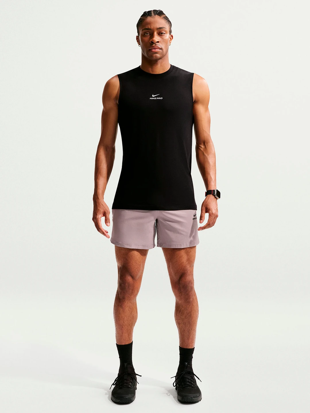 CAMISETA DEPORTIVA HOMBRE NIKE NEGRO - 1