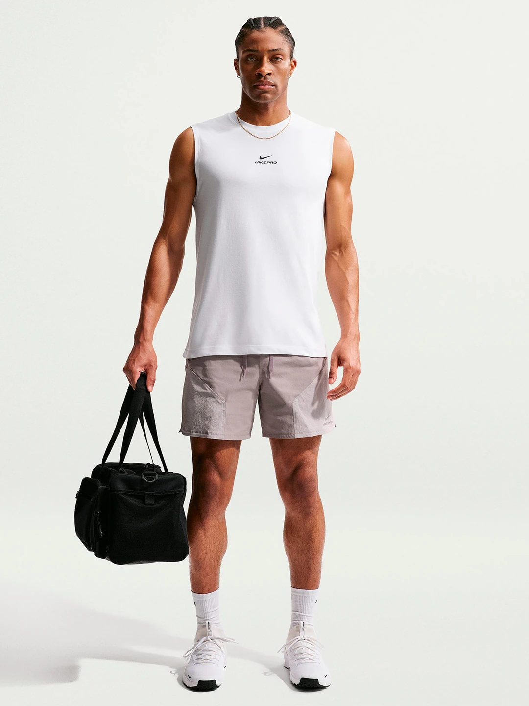 CAMISETA DEPORTIVA HOMBRE NIKE BLANCO - 1
