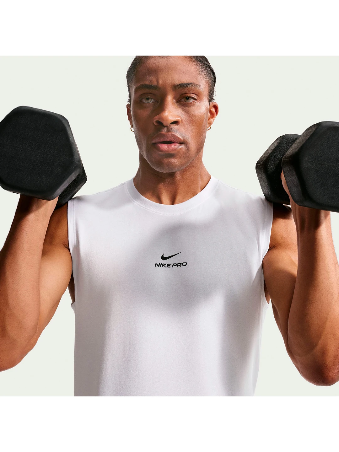 CAMISETA DEPORTIVA HOMBRE NIKE BLANCO - 3