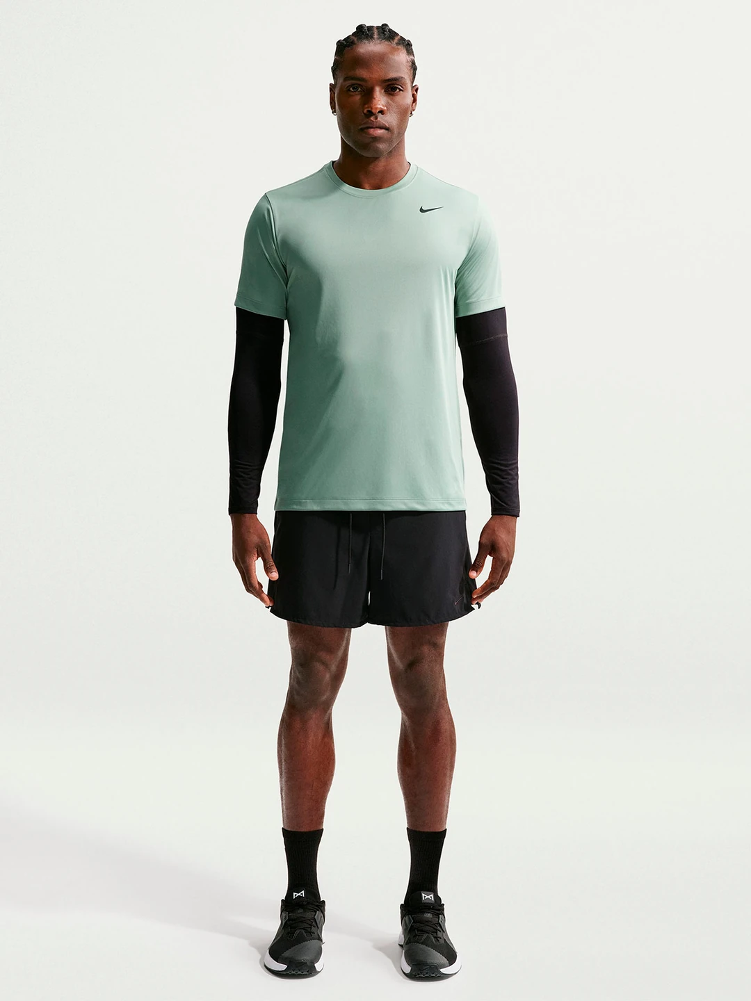 CAMISETA DEPORTIVA HOMBRE NIKE VERDE - 1