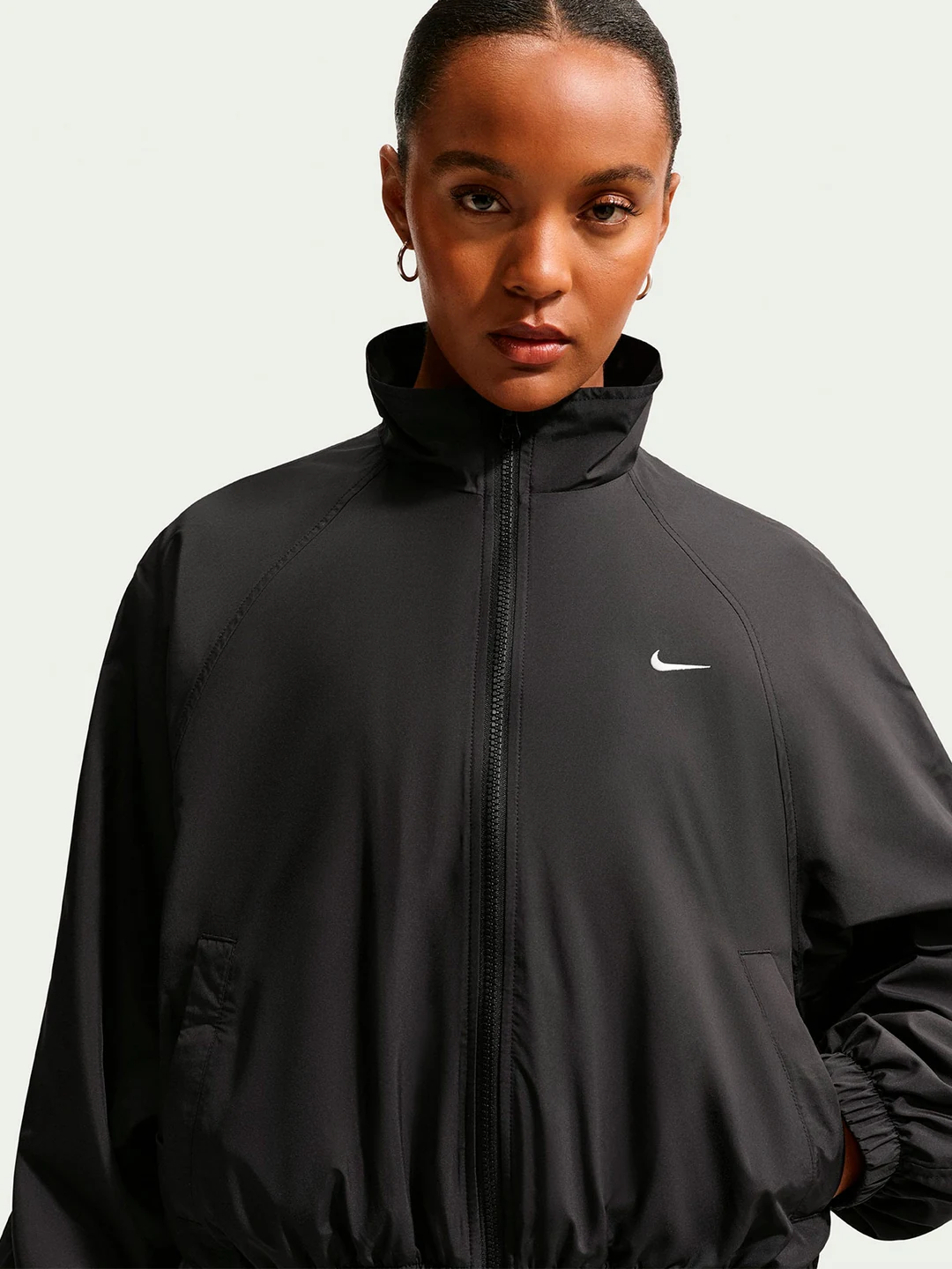 CASACA DEPORTIVA MUJER NIKE NEGRO TRACK - 3