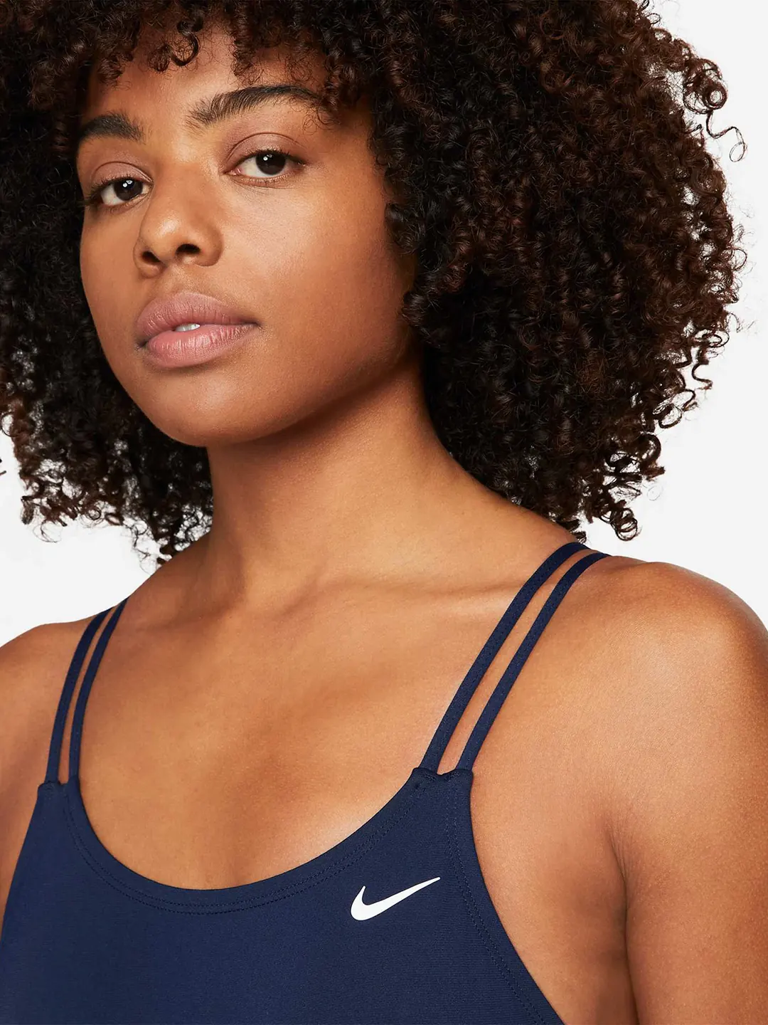 BAÑADOR MUJER NIKE AZUL CUTOUT - 3