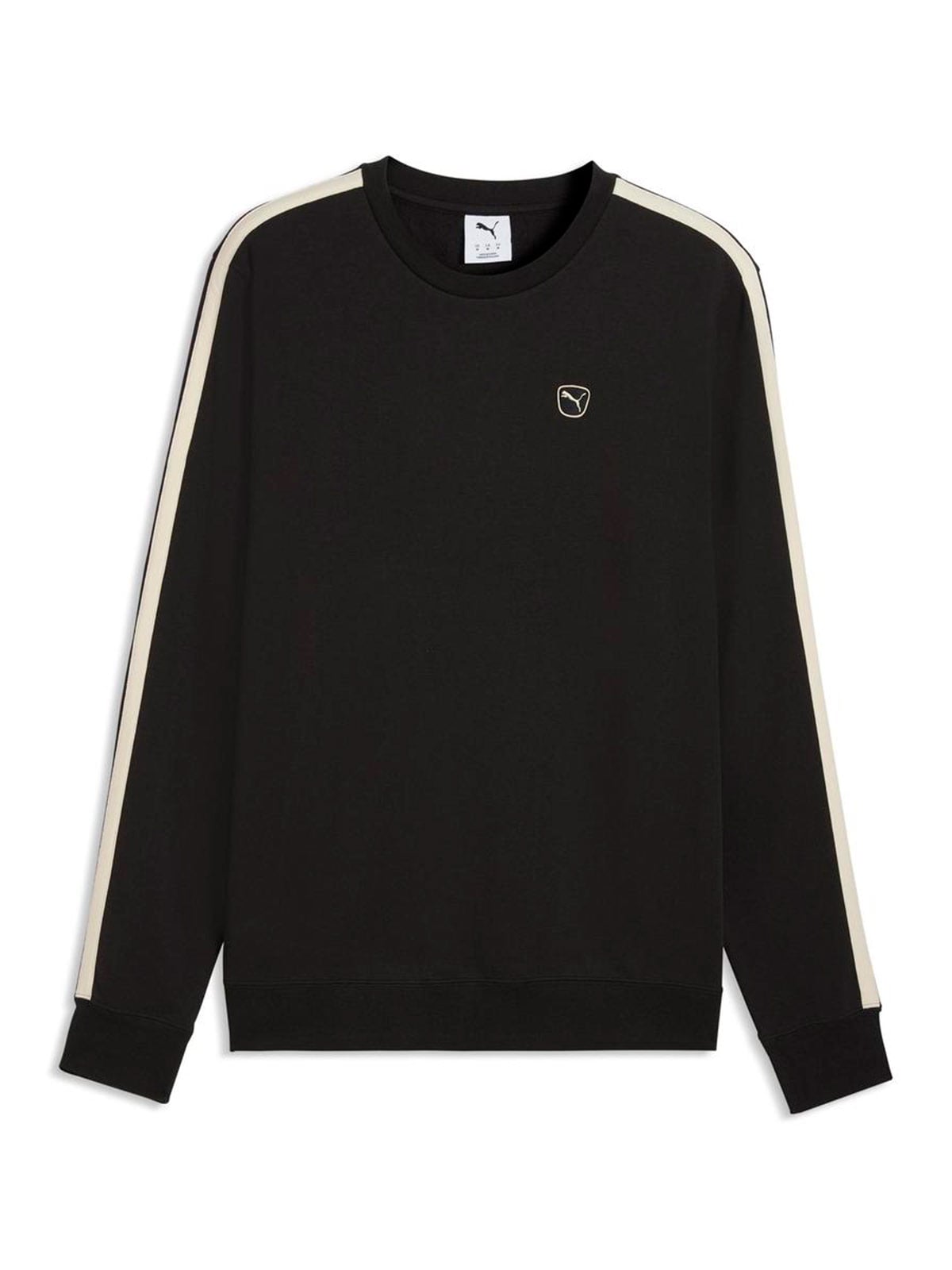 POLERA HOMBRE PUMA NEGRO ELEVATED CREW - 1