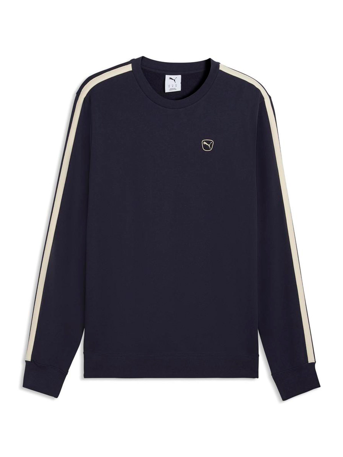 POLERA HOMBRE PUMA AZUL ELEVATED CREW - 1