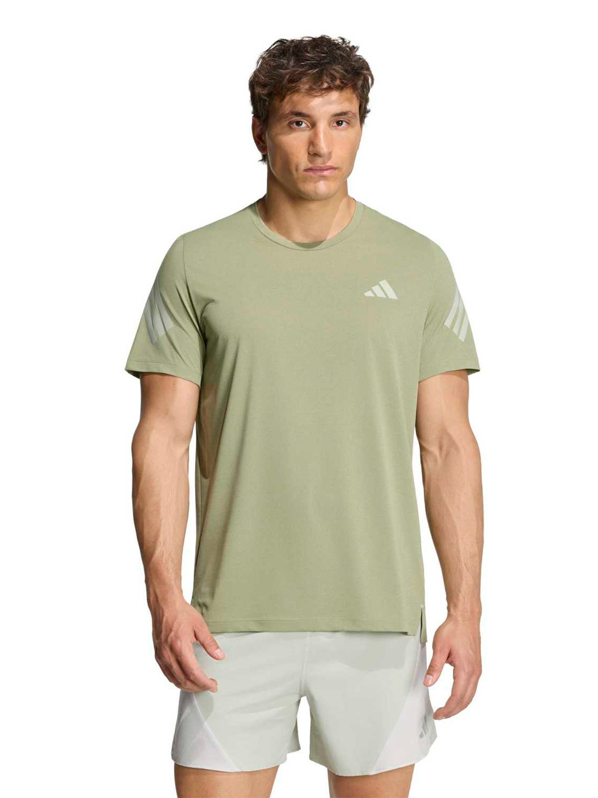 CAMISETA MANGA CORTA HOMBRE ADIDAS VERDE ADI365 CLIMACOOL - 1