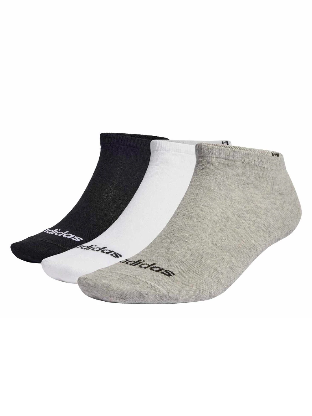 PACK X3 MEDIAS HOMBRE ADIDAS LINEAR - 1