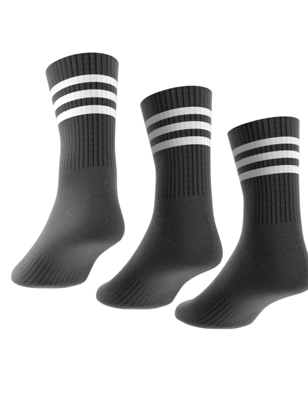 PACK X3 MEDIAS HOMBRE ADIDAS TIRAS - 6