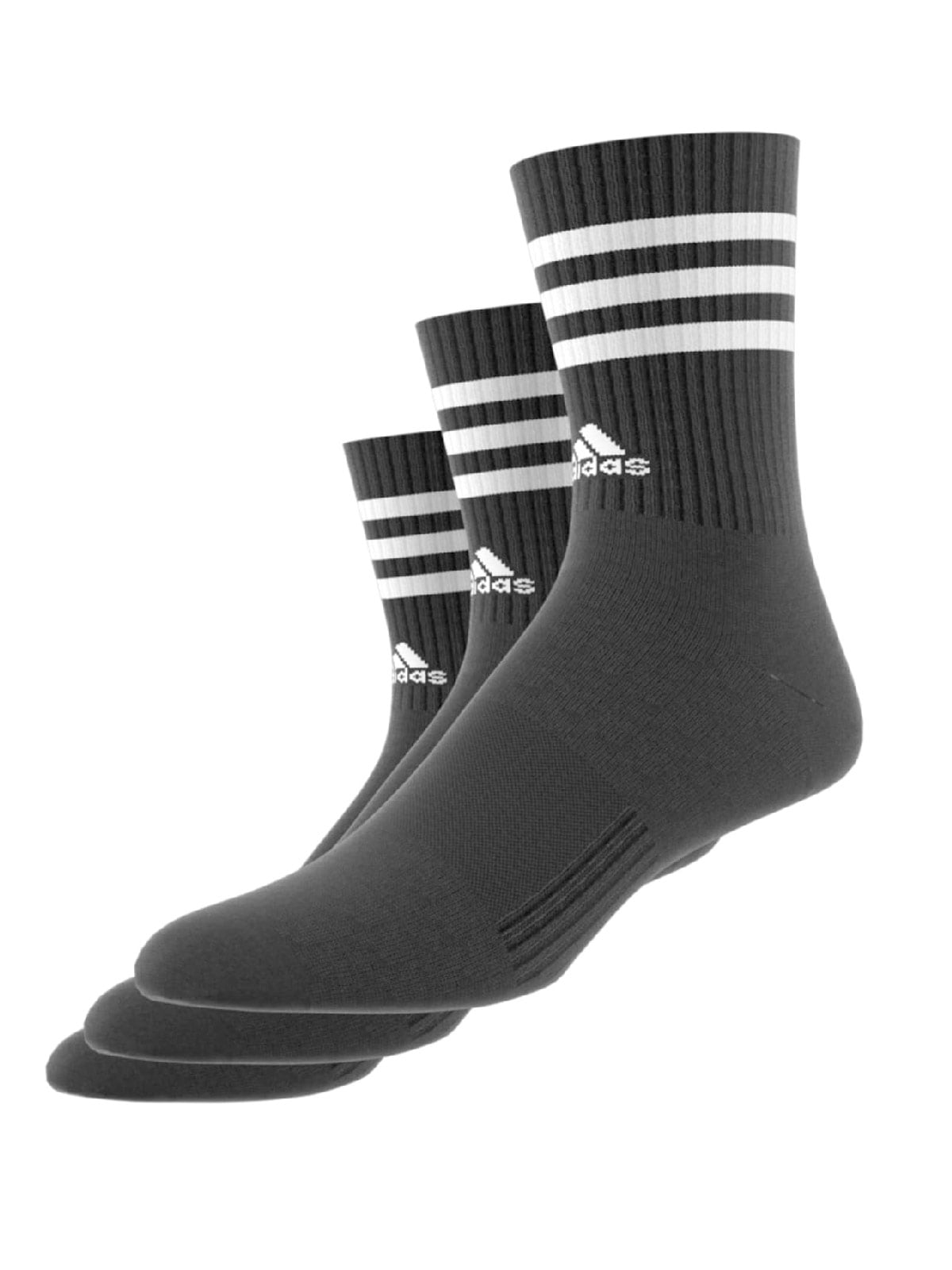 PACK X3 MEDIAS HOMBRE ADIDAS TIRAS - 8