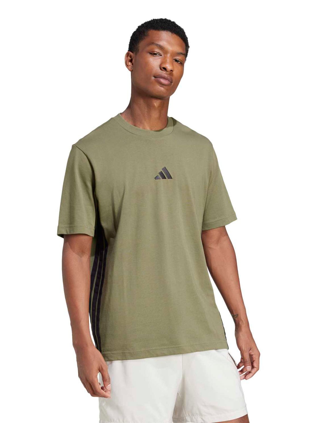 POLO MANGA CORTA HOMBRE ADIDAS VERDE ESSENTIALS 3 - 3