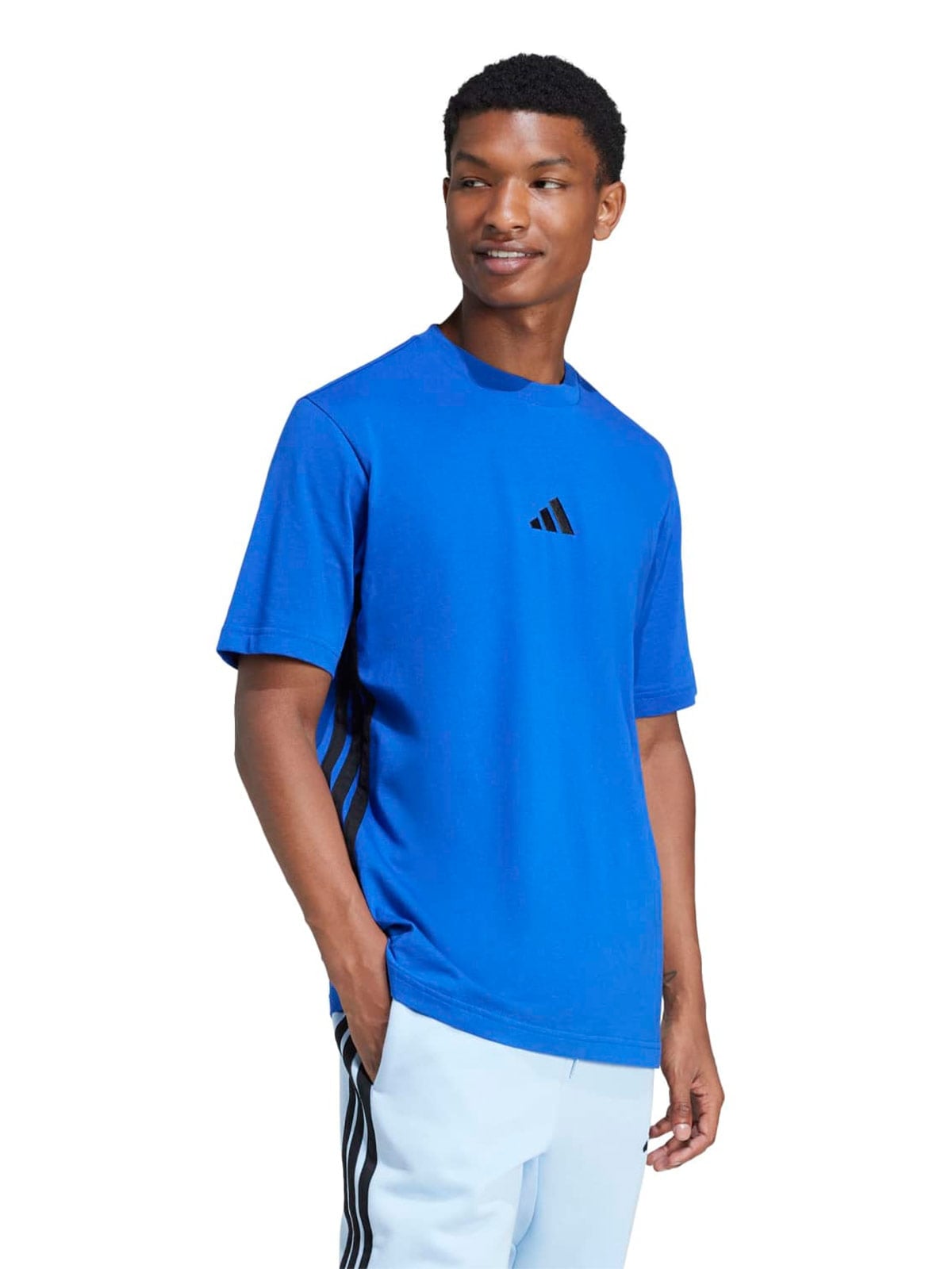 POLO MANGA CORTA HOMBRE ADIDAS AZUL ESSENTIALS 3 - 2