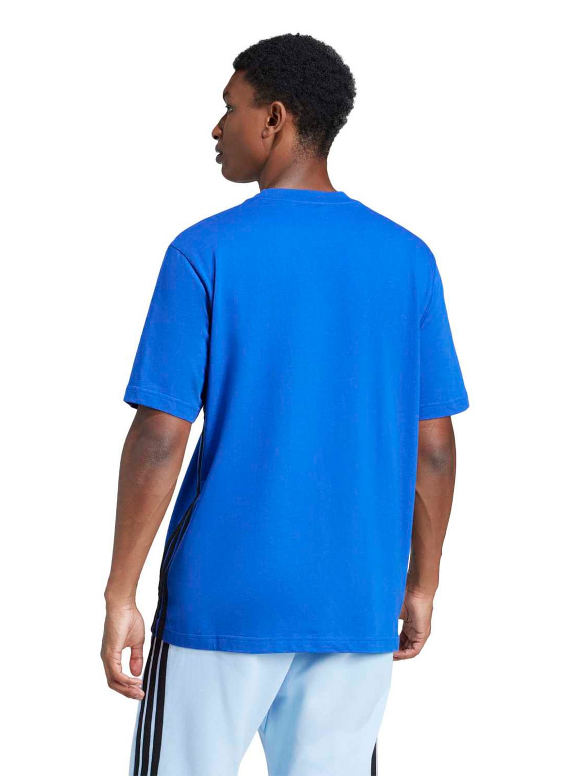 POLO MANGA CORTA HOMBRE ADIDAS AZUL ESSENTIALS 3 - 4