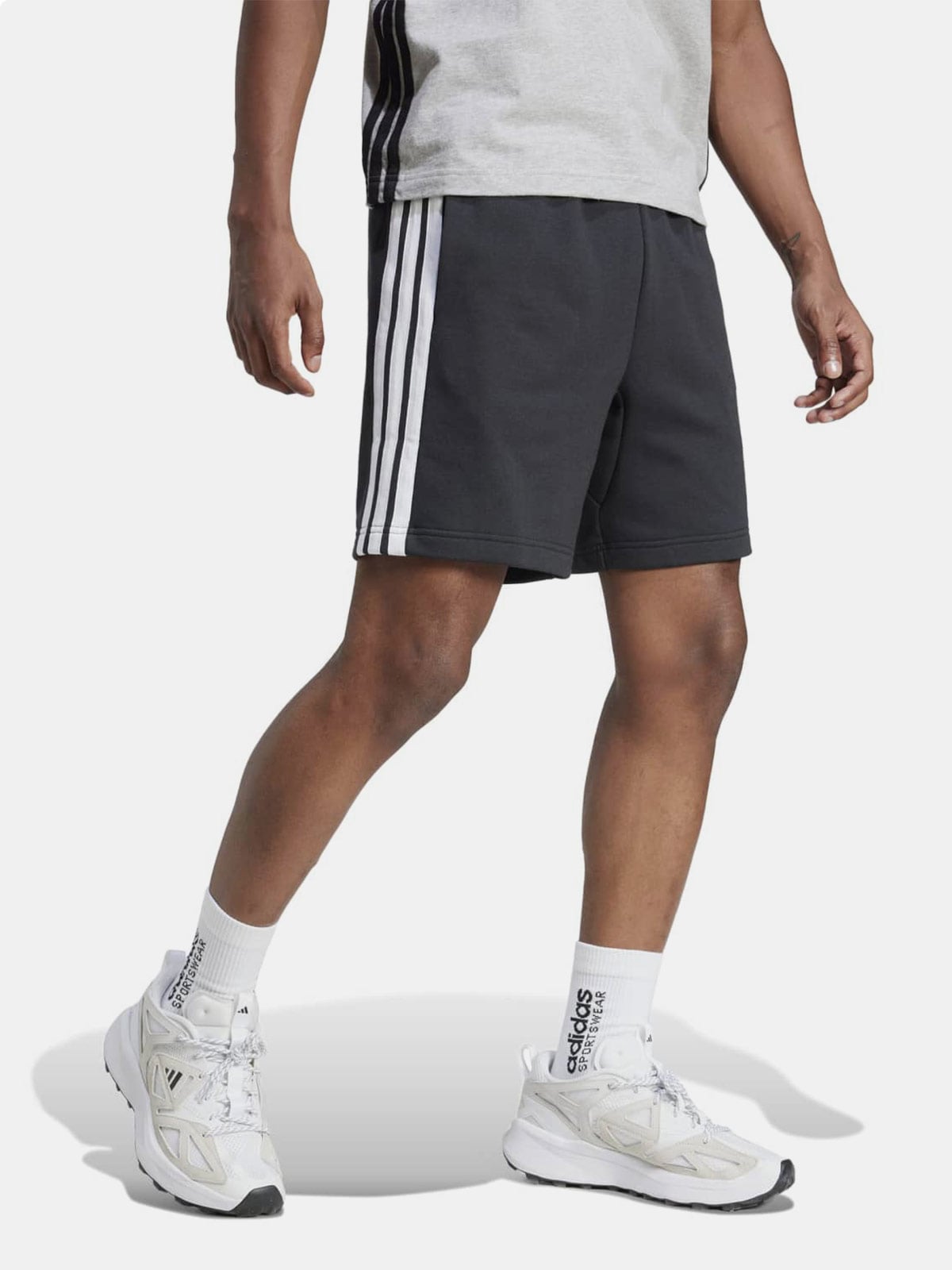 SHORTS ALGODÓN HOMBRE ADIDAS NEGRO ESSENTIAL - 2