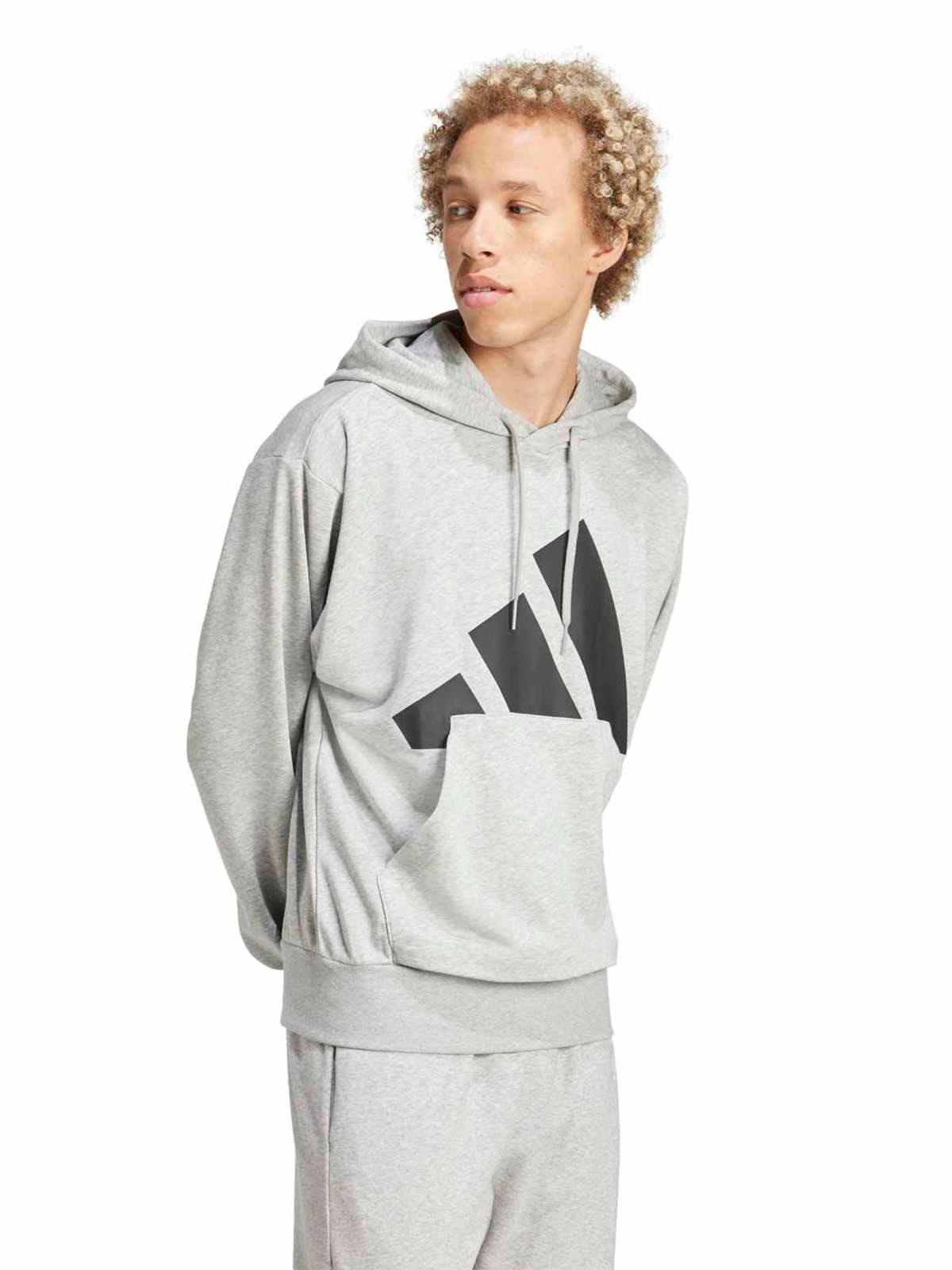 POLERA HOODIE HOMBRE ADIDAS ESSENTIALS - 3