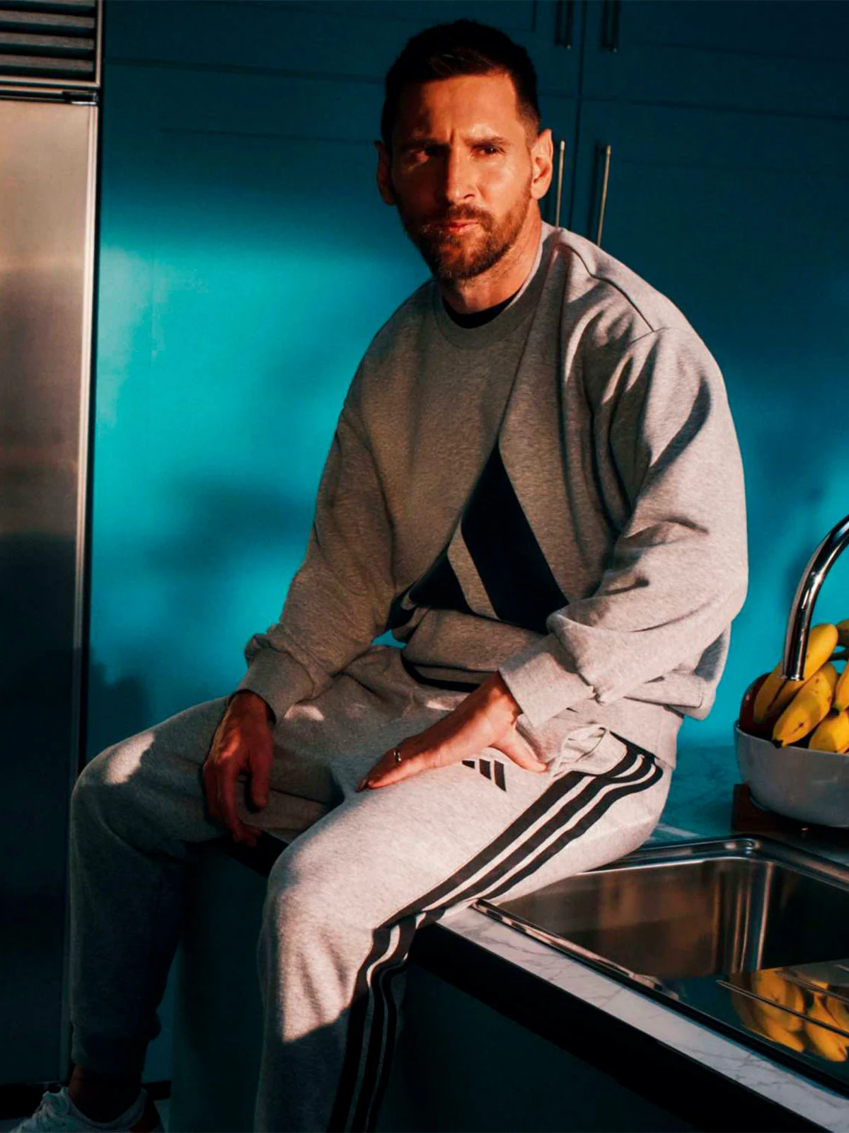 POLO MANGA CORTA HOMBRE ADIDAS GRIS ESSENTIALS - 6