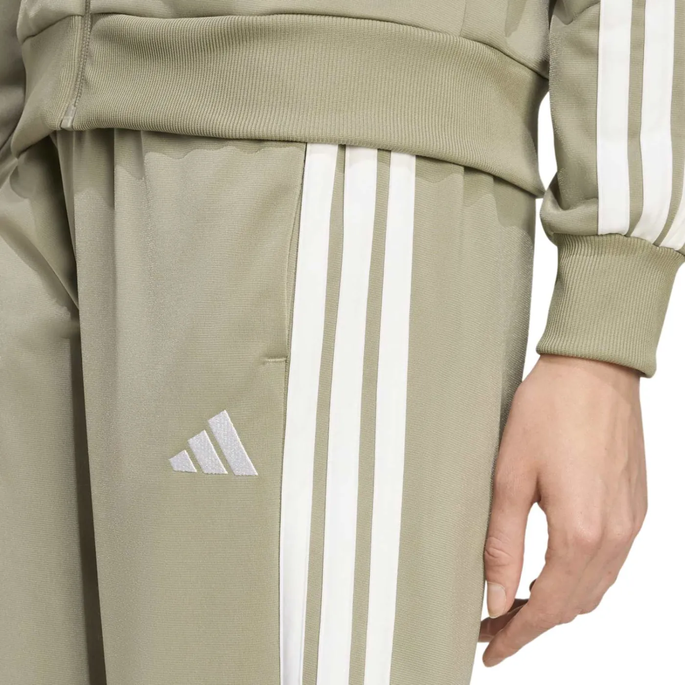 CONJUNTO DEPORTIVO HOMBRE ADIDAS GRIS ESSENTIALS - 4