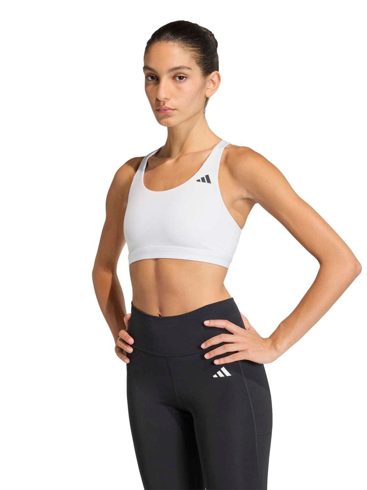 TOP DEPORTIVO MUJER ADIDAS BLANCO OPTIME ESSENTIALS - 1