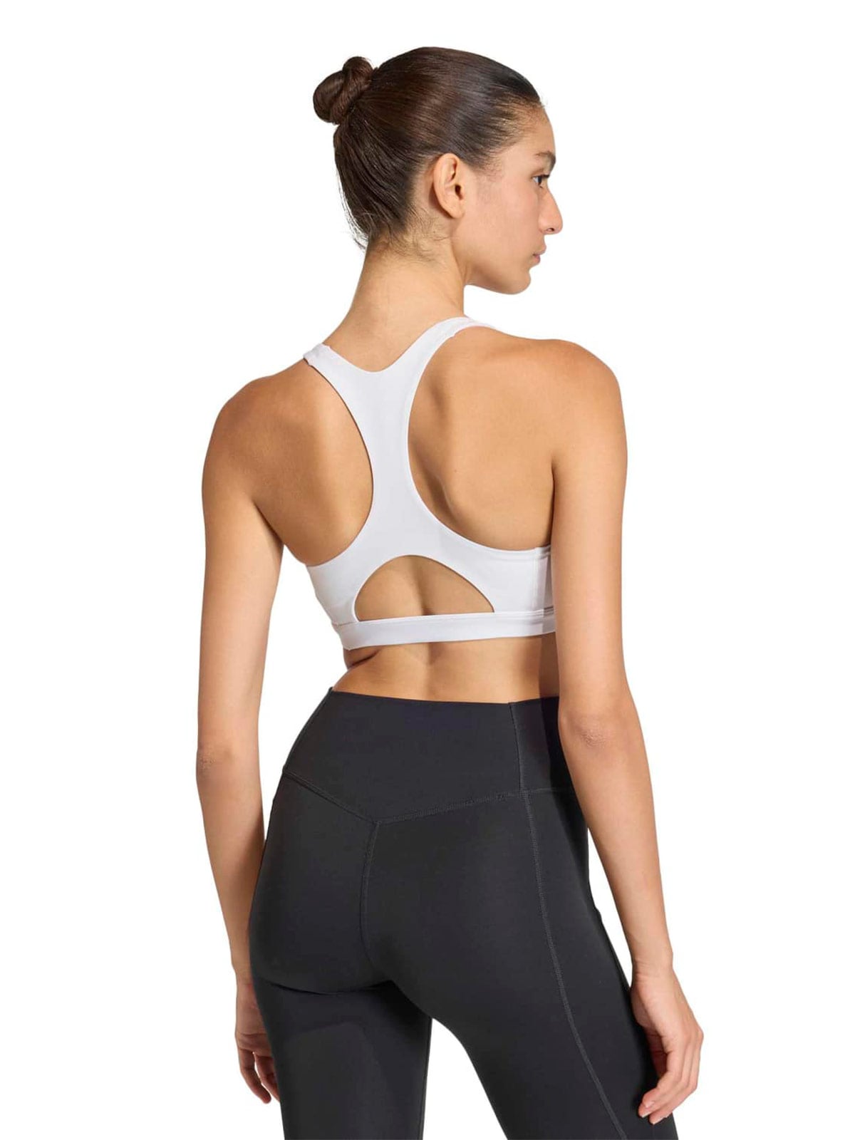 TOP DEPORTIVO MUJER ADIDAS BLANCO OPTIME ESSENTIALS - 2