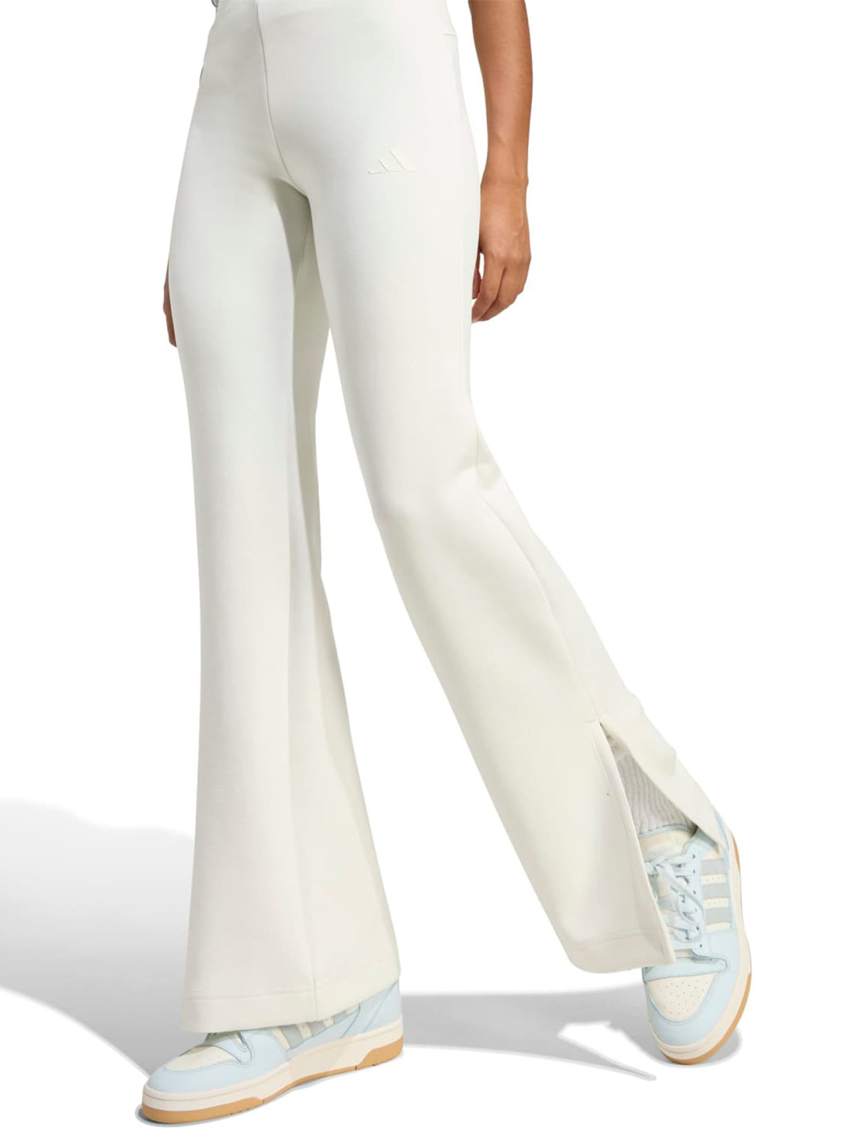 PANTALÓN ACAMPANADO HOMBRE ADIDAS BLANCO SOFT LUX - 5