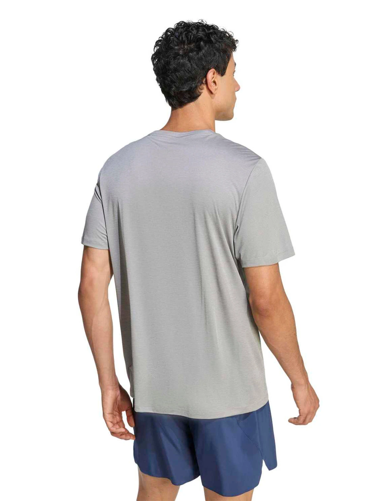 CAMISETA MANGA CORTA HOMBRE ADIDAS GRIS ADI365 RUNNING - 2