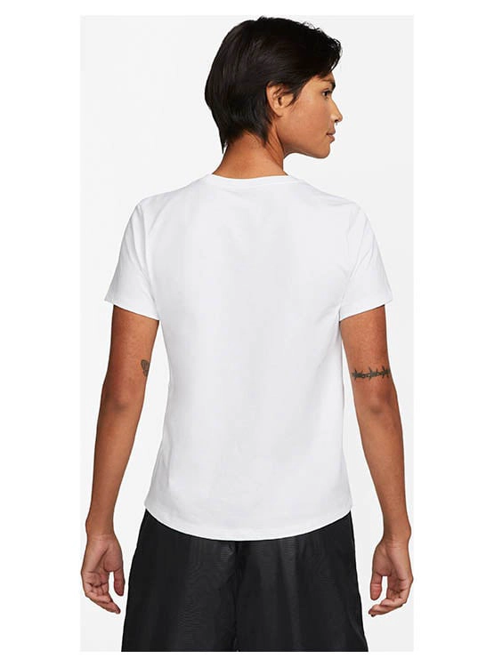 CAMISETA DEPORTIVA ALGODÓN MUJER NIKE W NSW TEE ESSNTL ICN FTRA BLANCO - 2