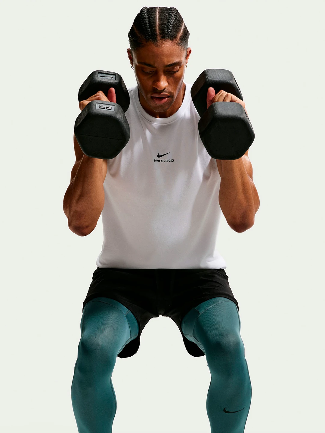 LEGGIN DEPORTIVO HOMBRE NIKE AZUL PRO - 5