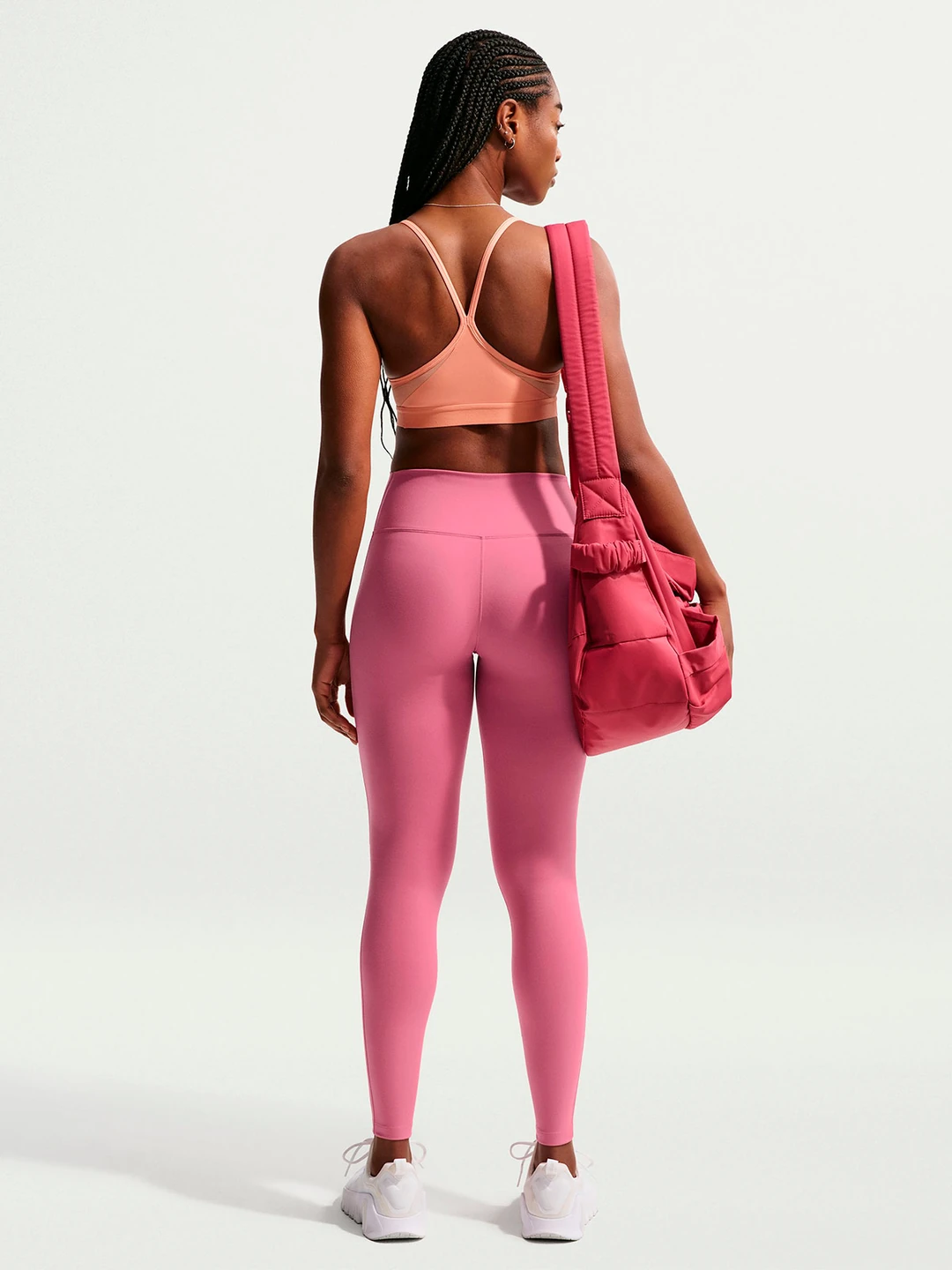 LEEGING DEPORTIVO MUJER NIKE ROSA ONE SEAMLESS - 2