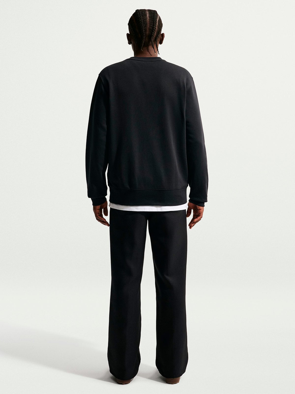 POLERA DEPORTIVA HOMBRE NIKE NEGRO SPORTSWEAR CLUB - 2