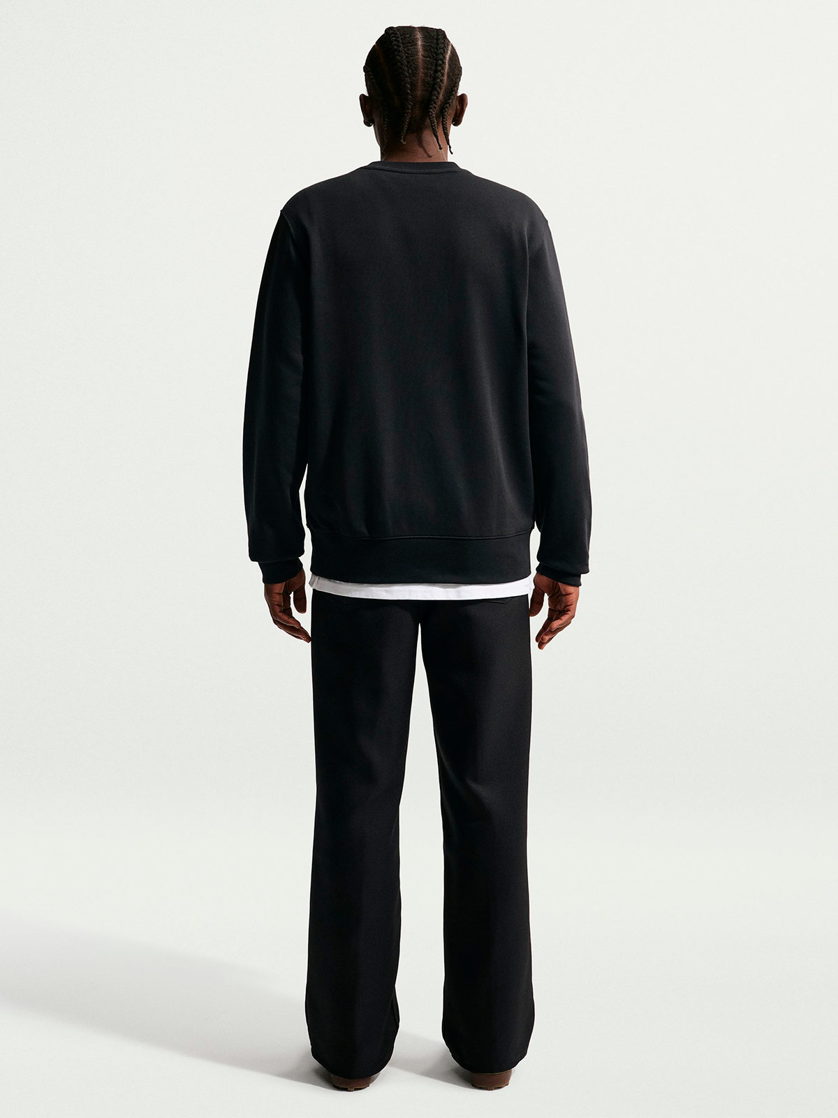 POLERA DEPORTIVA HOMBRE NIKE NEGRO SPORTSWEAR CLUB - 2