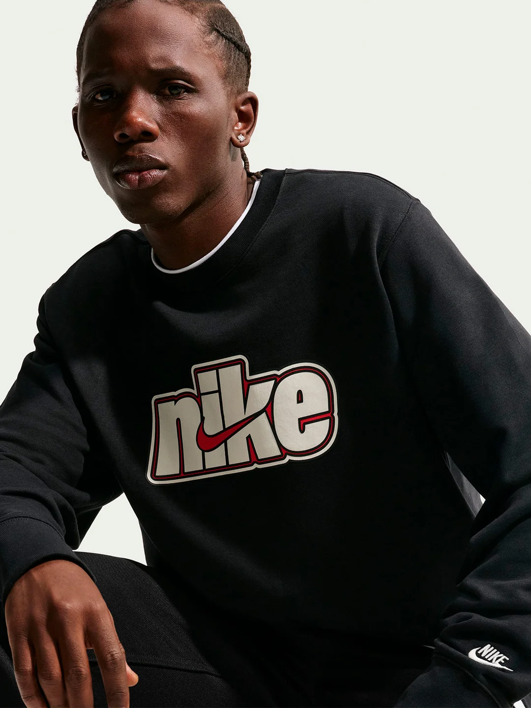 POLERA DEPORTIVA HOMBRE NIKE NEGRO SPORTSWEAR CLUB - 3