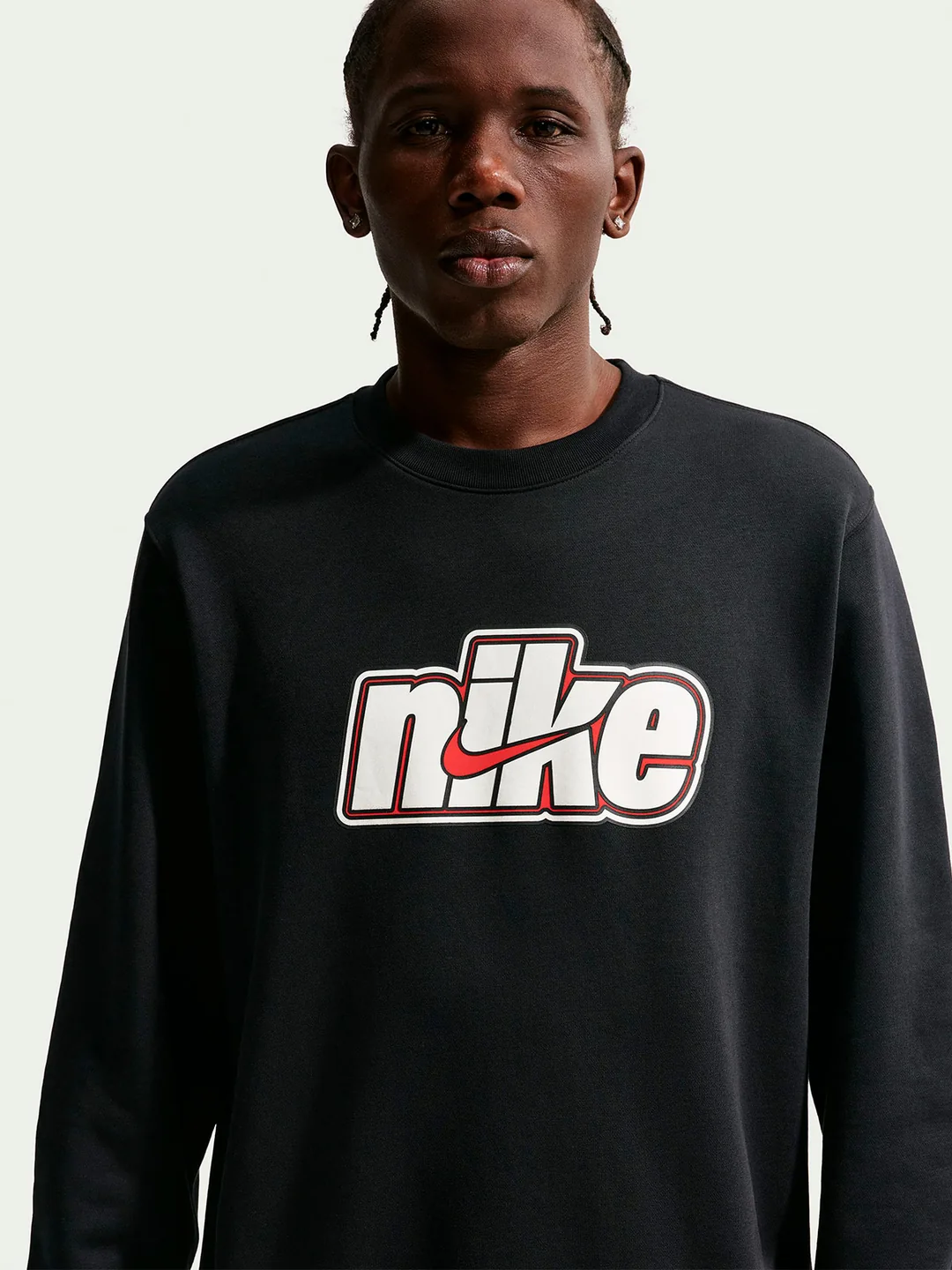 POLERA DEPORTIVA HOMBRE NIKE NEGRO SPORTSWEAR CLUB - 4