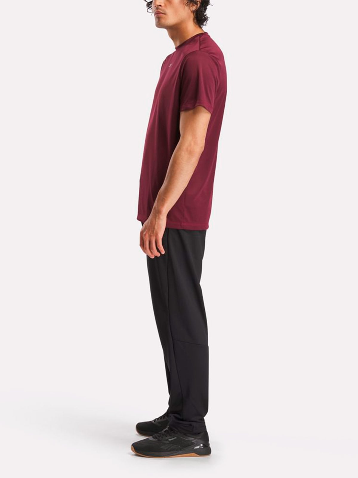 PANTALÓN BUZO HOMBRE REEBOK NEGRO ID TRAIN - 3