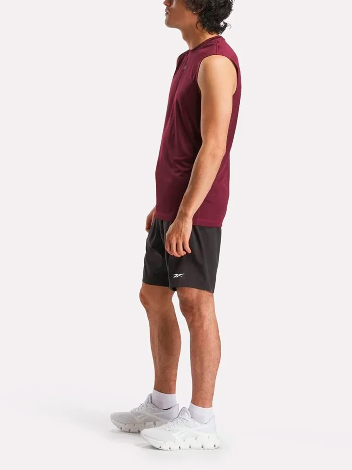 SHORT DEPORTIVO MUJER REEBOK NEGRO WOVEN - 3