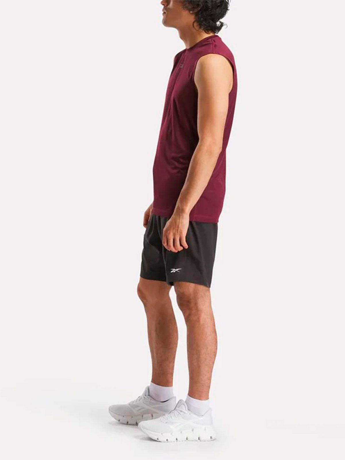 SHORT DEPORTIVO MUJER REEBOK NEGRO WOVEN - 2
