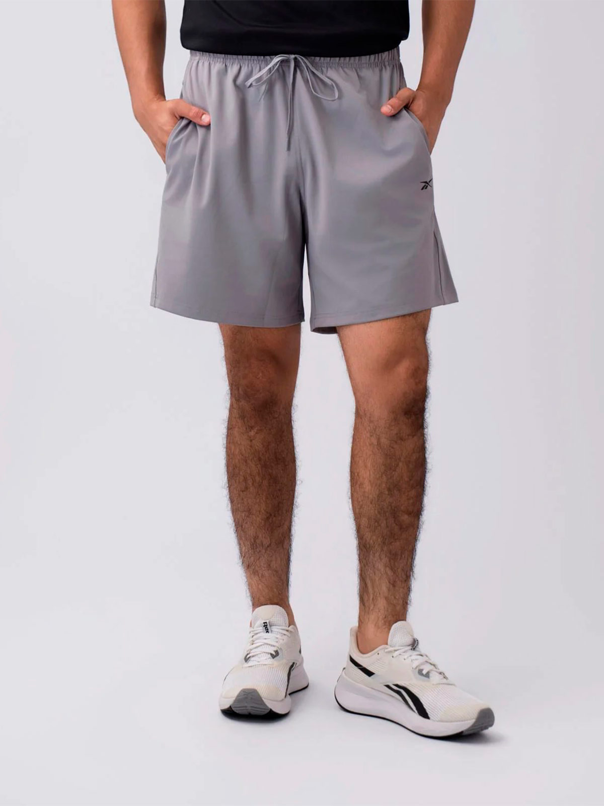 SHORT DEPORTIVO HOMBRE REEBOK GRIS ID TRAIN 2.0 - 1