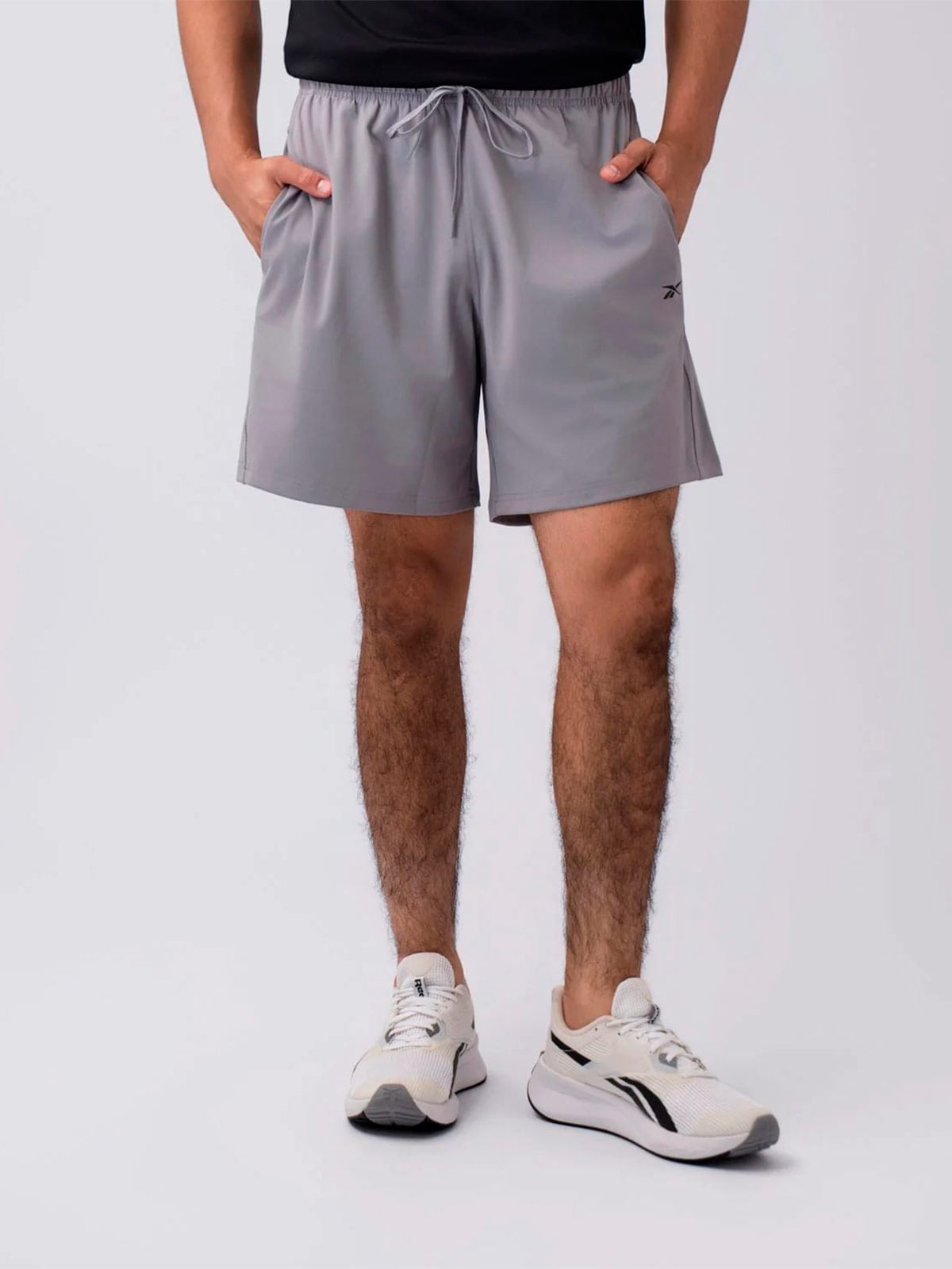 SHORT DEPORTIVO HOMBRE REEBOK GRIS ID TRAIN 2.0 - 1