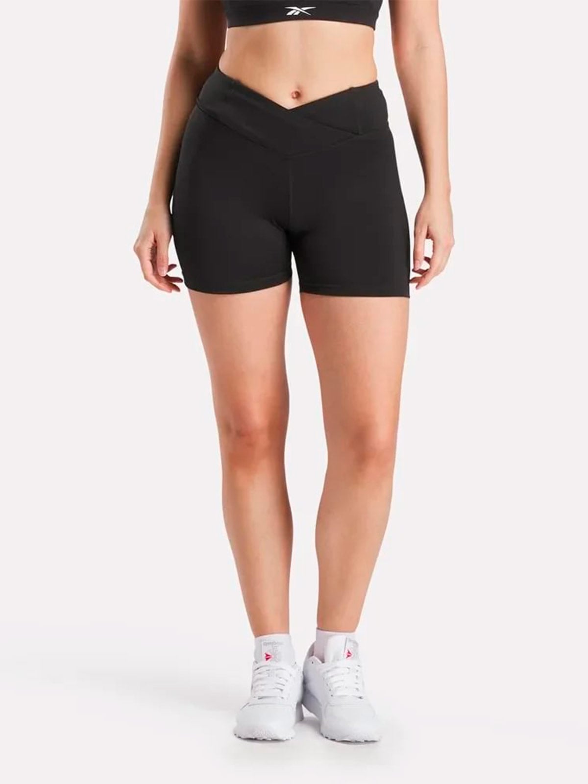 SHORT DEPORTIVO MUJER REEBOK NEGRO HIGH RISE BIKE - 1
