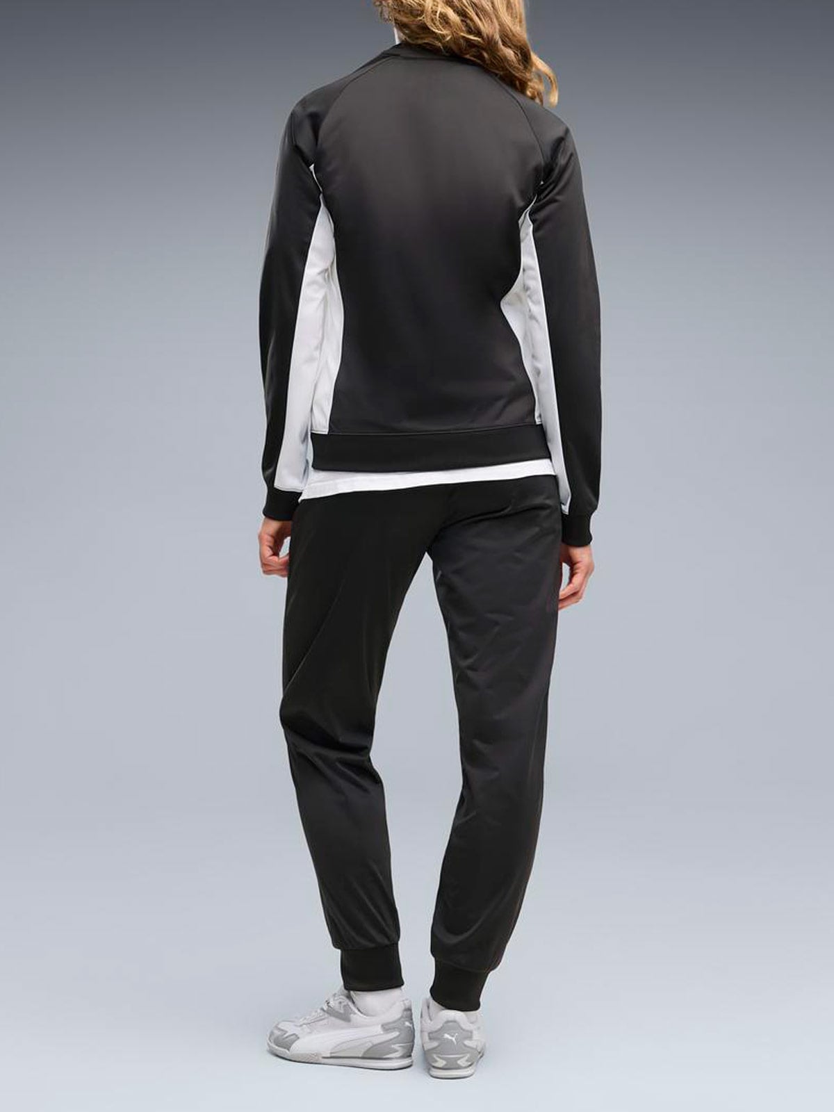 CONJUNTO BUZO MUJER PUMA NEGRO BASEBALL SUIT - 4