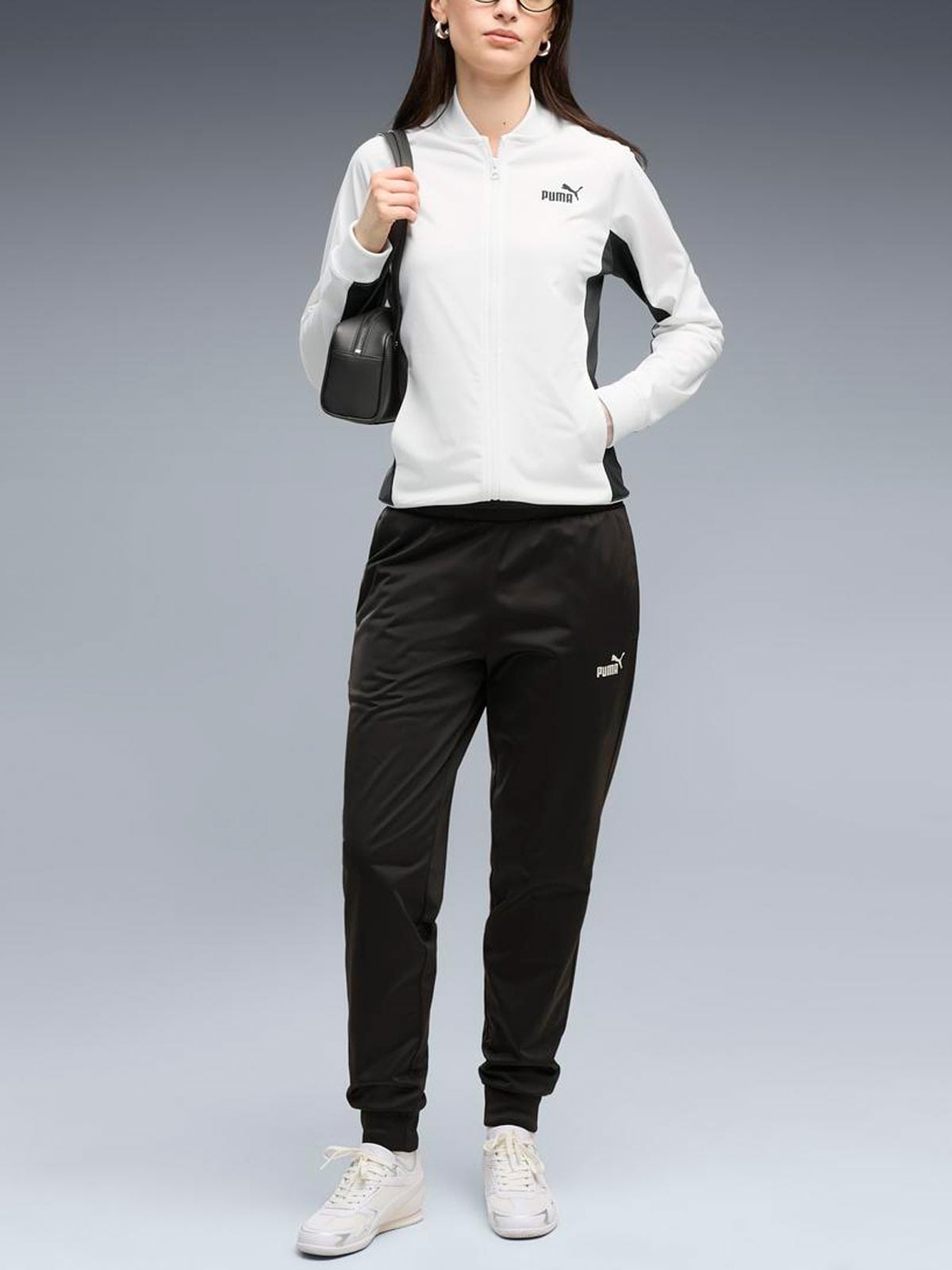 CONJUNTO BUZO MUJER PUMA BLANCO BASEBALL SUIT - 3