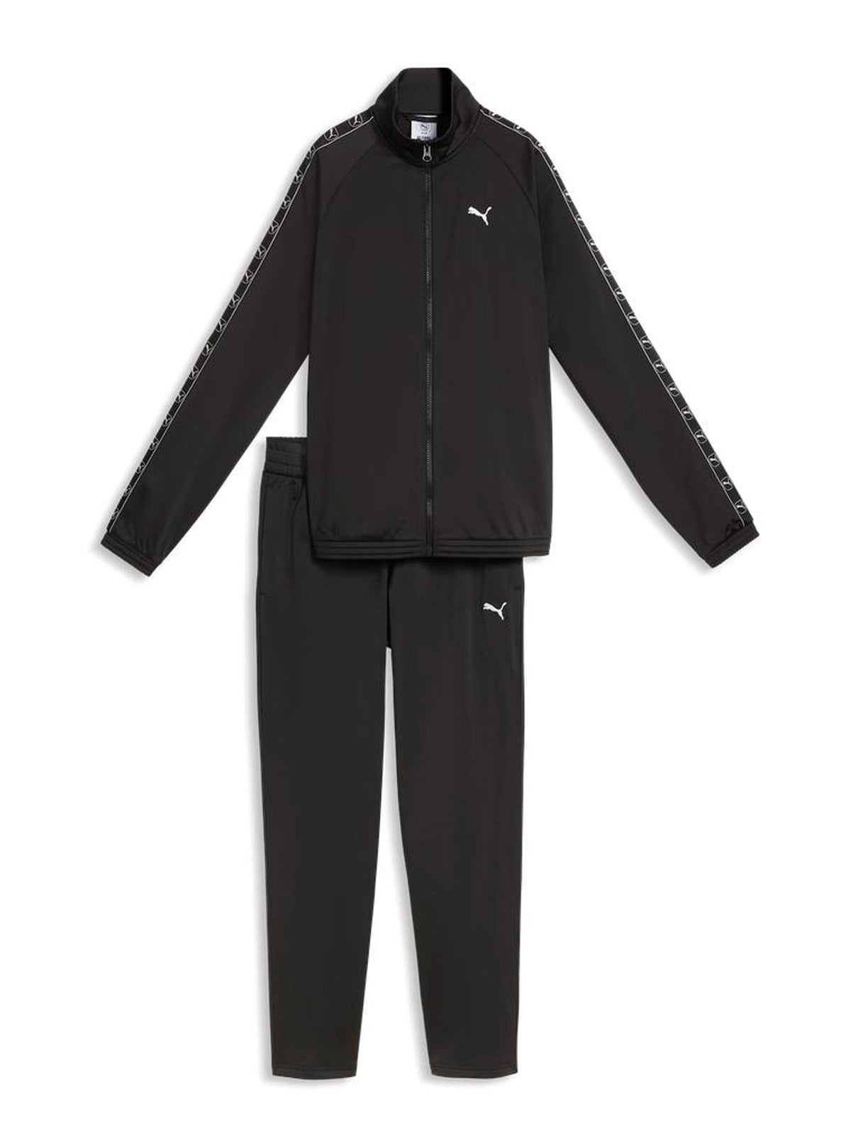 CONJUNTO BUZO MUJER PUMA NEGRO STANDARD SUIT - 1