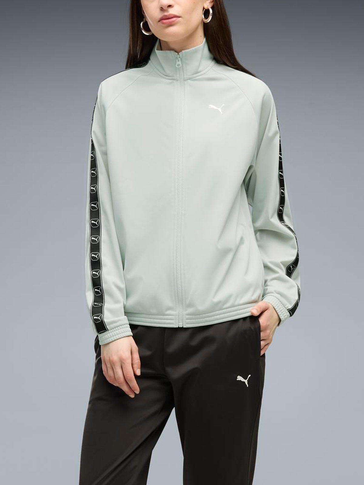 CONJUNTO BUZO MUJER PUMA BLANCO STANDARD SUIT - 5
