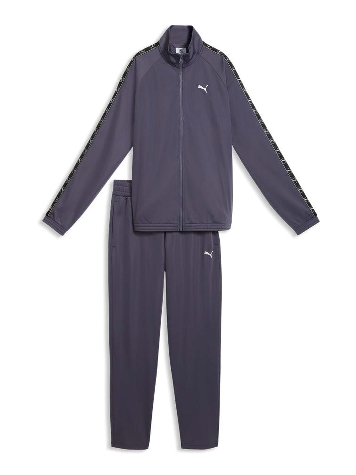 CONJUNTO BUZO MUJER PUMA GRIS STANDARD SUIT - 1