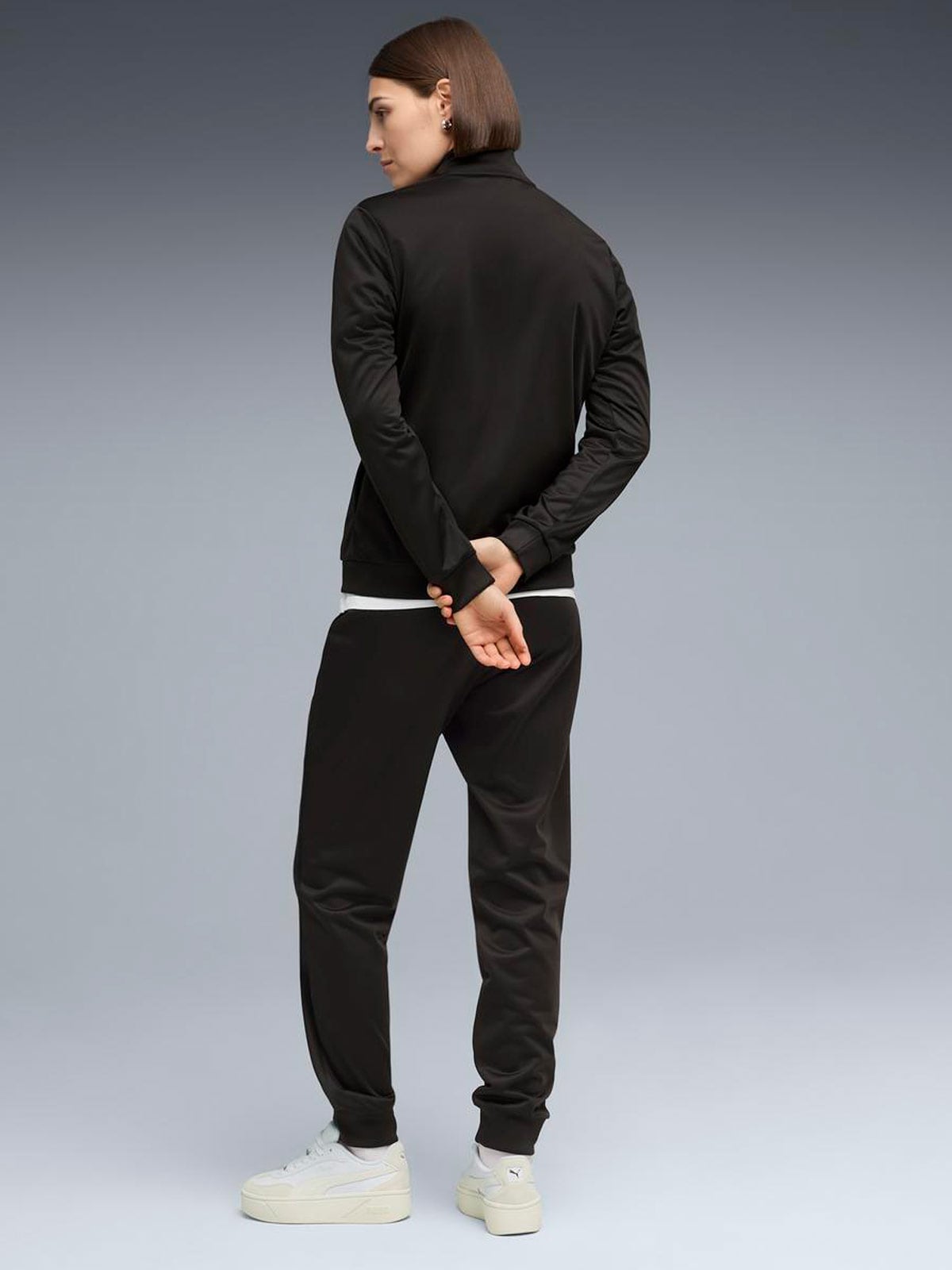CONJUNTO BUZO MUJER PUMA NEGRO SUIT - 3