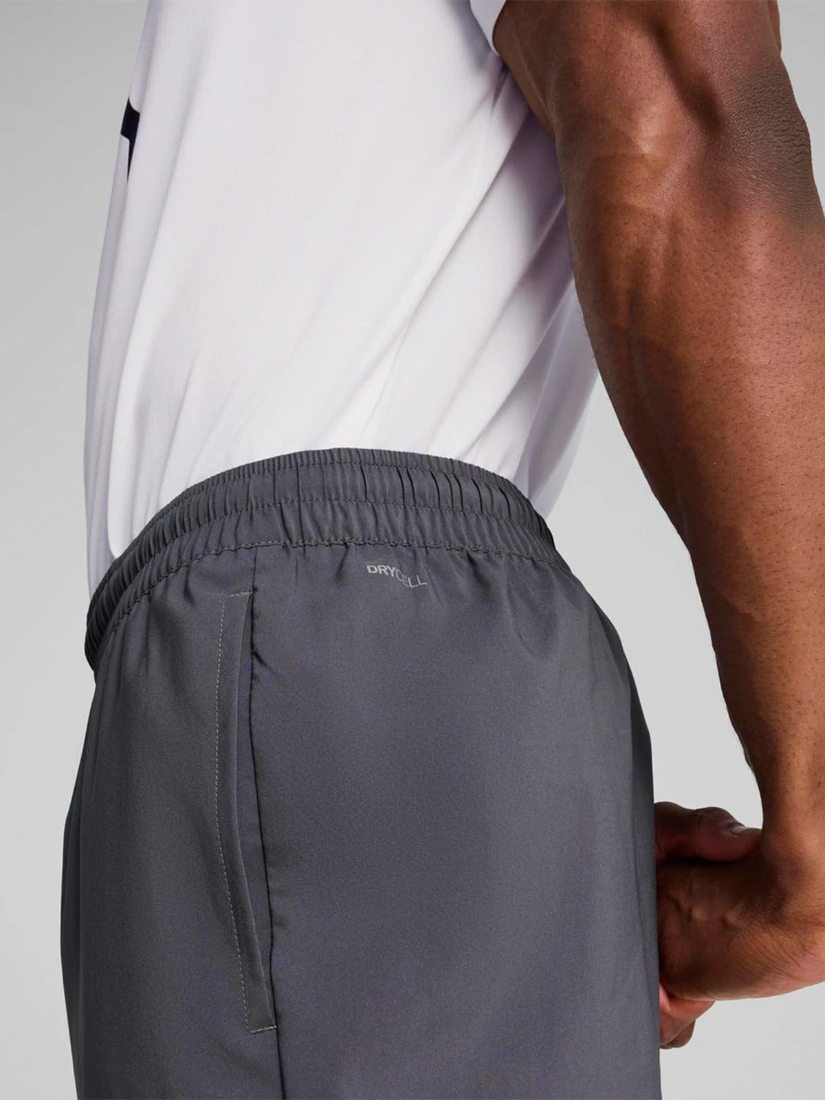 PANTALÓN BUZO HOMBRE PUMA GRIS WOVEN - 3