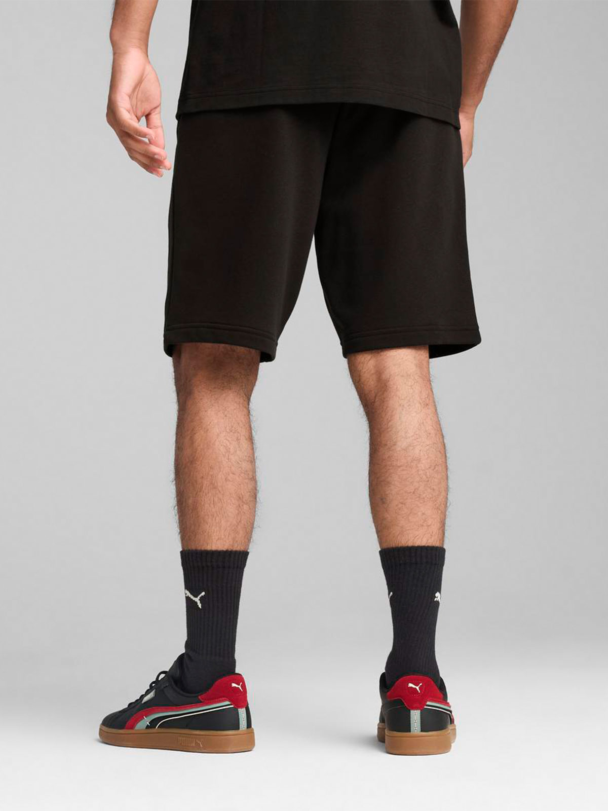 SHORT HOMBRE PUMA NEGRO 10" - 3